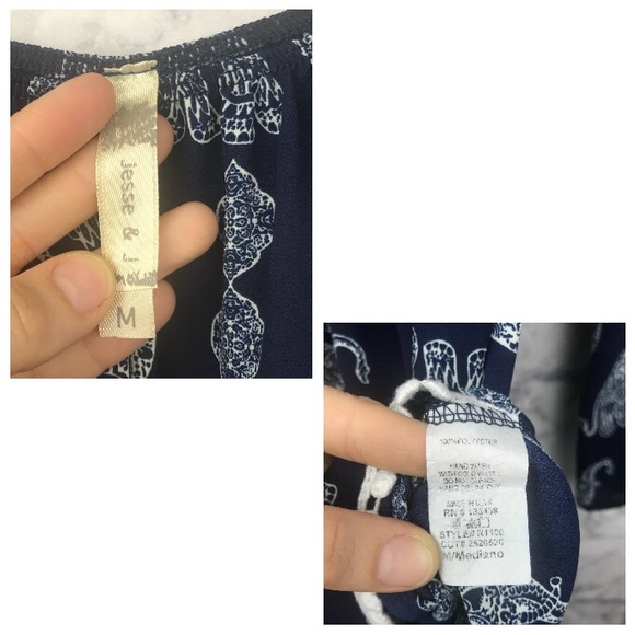 Jesse & J Elephant Print Bohemian Flowy Romper - Picture 8 of 8